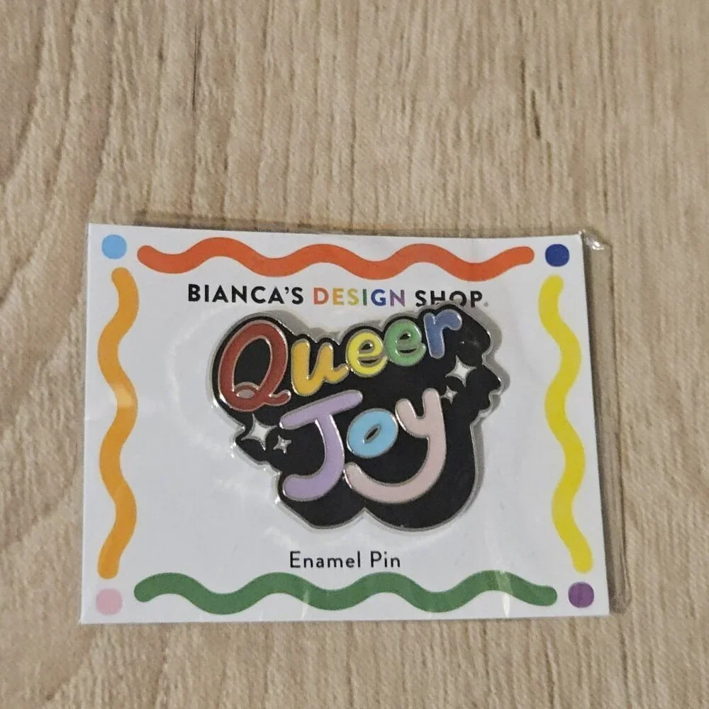 Lot Of 10 Enamel Gay Pride Pins She He They Rainbow Queer Joy Proud  Lot #1